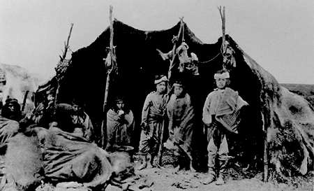 Carpa de los Tehuelches