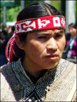 Vincha en dise�o
                        mapuche