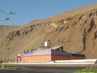 Laucho-Strand, die Diskothek
                          "Dancar"