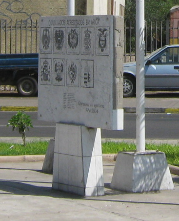 Die Tafel am Konsulplatz, Nahaufnahme