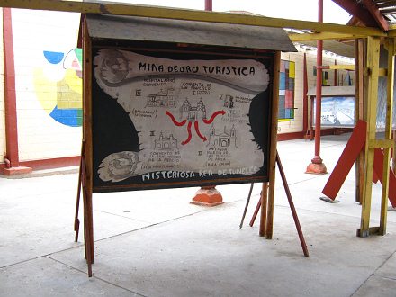 Cuadro indicando que el turismo es como
                          una mina de oro
