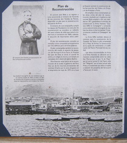 Artikel 16: Der Wiederaufbauplan von
                          Arica