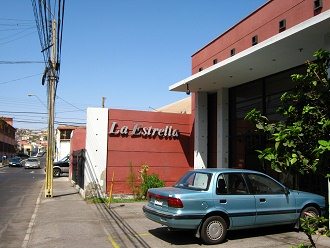 Das B�ro der Tageszeitung "Stern von
                        Arica" ("La Estrella de Arica")
