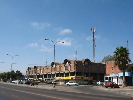 Arica, Santa-Maria-Allee, der nationale
                        Busterminal