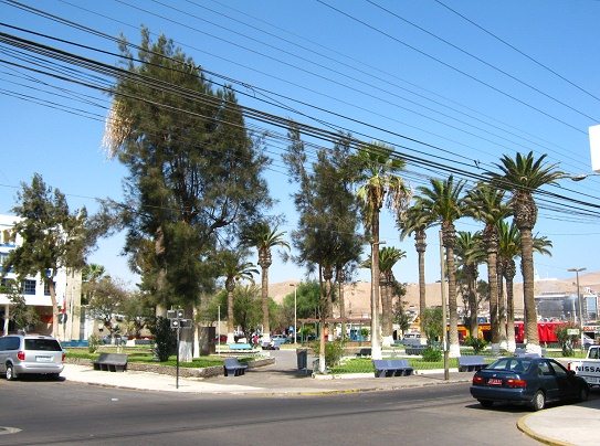 Esmeralda-Strasse mit Santa-Maria-Strasse,
                        Park