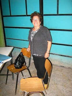 Die Beauftragte Gladys Ramirez Contreras