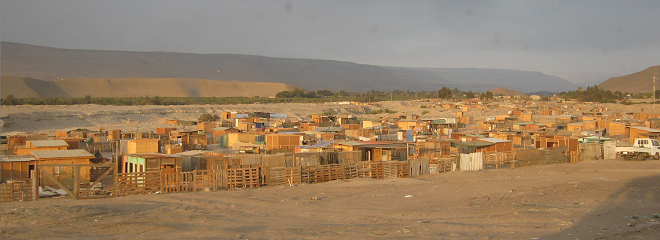 Casas de cart�n 01, panorama