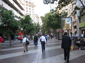 Ahumada-Passage (paseo Ahumada), die
                        Bodengestaltung