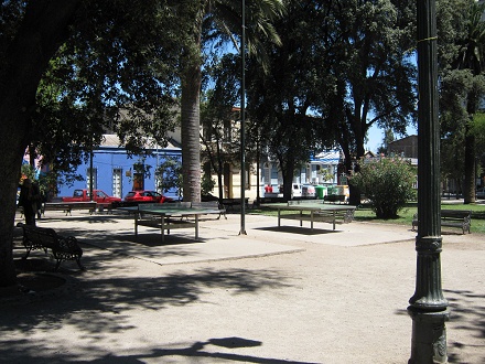 Der Spielplatz am
Brasilienplatz, Tischtennistische Der Spielplatz am Brasilienplatz,
Tischtennistische