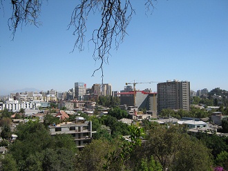 Aussicht auf Santiago 02
