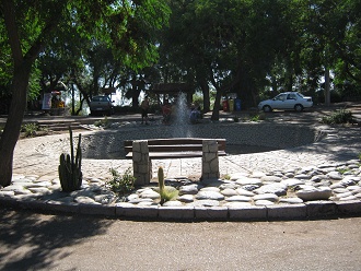 Plaza
                        M�xico, la fontana
