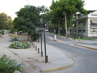 Avenida Valdivia, r�tulo
