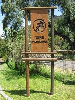 Die Zonentafel zum Heilkr�utergarten