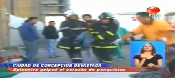 Concepci�n, bloque de viviendas ca�do y rompido,
                  salvaci�n 02 [50]
