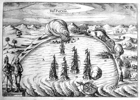 Valparaiso im Jahre 1615 [Karte 5]