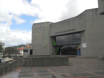 Das Museum der Zentralbank (Banco Central) in
                  Cuenca