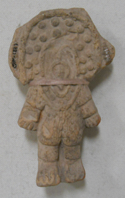 Astronauten-Statuette der Narrio-Kultur 01