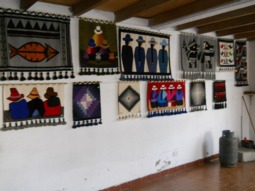 Pared con tejidos