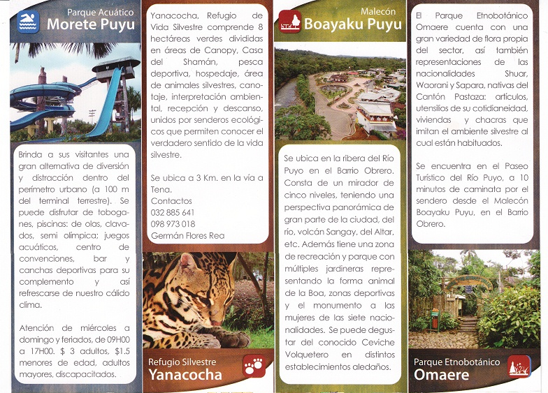 Piscina, refugio silvestre,
                malec�n, jard�n etno-bot�nico