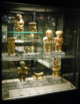 Die Vitrine der
                  Chorrera-Kultur