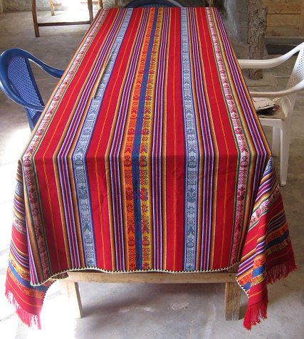 Die
                          grosse Tischdecke, Nahaufnahme 01