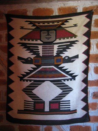 Ein
                        weiterer Wandteppich mit einem Inkak�nig
