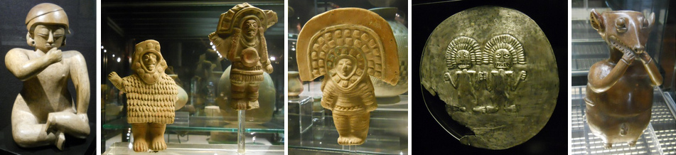 Quito,
                      Museum "Culture House" ("Casa de la
                      Cultura") with gods, extraterrestrials,
                      aliens, astronauts