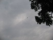 Guayaquil, Promenade 2000, Flugzeugstart
                        (02)