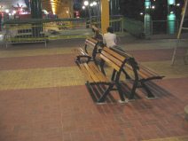 Guayaquil, Promenade 2000, Sitzgruppe