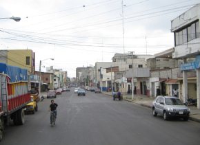 Machala,
                          imagen de la calle