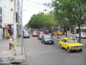Machala, Kreuzung mit Allee