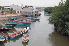 Puerto de Hualtaco cerca de Huaquillas