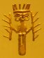 Columbia's Tolima Culture medium
                            period: extraterrestrial god with antennas,
                            line eyes and two sceptors 1