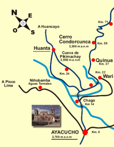 Mapa
                        Ayacucho-Huanta