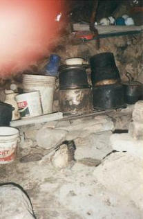 Kettle in the fire house, and the photo has
                      got a finger fault