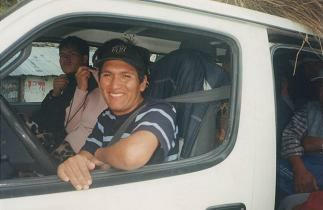 The
                      combi's driver