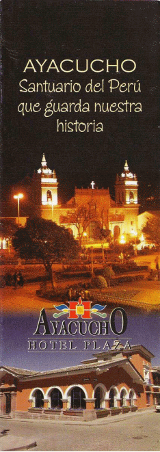 Hotel Plaza, Prospekt 01 Titelblatt
