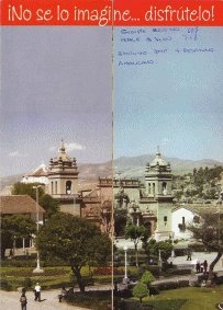 Ayacucho: Hotel Plaza, prospectus 03,
                        prices,