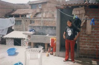 Lavar la ropa en el techo, Pamela