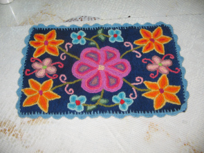 Artesan�a de Ayacucho: individual
                            peque�o en azul (25)