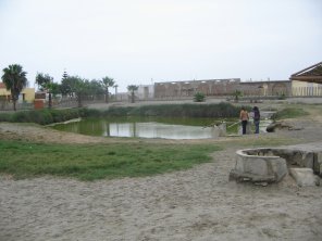 Chilca, vista total de la laguna medicinal no. 3
