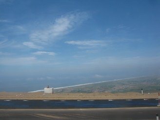 Panamericana, la vista a la costa de
                          Chancay 07