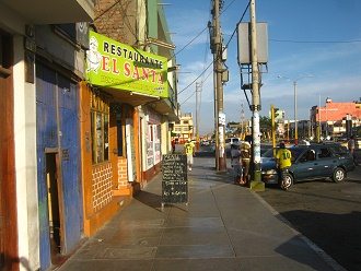 El restaurante "El Santa"