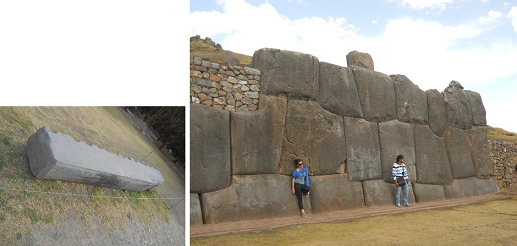 Cusco
                                      Sacsayhuam�n: Die Basismauern von
                                      Sacsayhuam�n Teil 1, geometrischer
                                      Steinbalken und Gigamauern