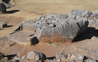 Cusco
                        Sacsayhuam�n 10: Der Chaosbereich: Ein sehr fein
                        gearbeiteter Thron