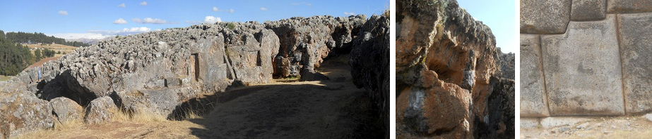 Cusco
                                      Sacsayhuam�n 12: corredor with
                                      niches, thrones, stairs and colums
                                      - rock with a giant rectangular
                                      niche - stone of 8 ends at the end
                                      of the zigzag walls of
                                      Sacsayhuam�n
