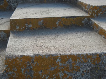 Sacsayhuam�n (Cusco), der gigantische Thron auf dem abgeflachten H�gel, Einritzungen 02