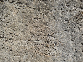 Cusco Sacsayhuam�n, Treppen- und Thronfelsen "Chinchana grande", Mehrfachthron, Oberfl�chen 02
