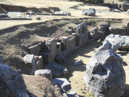 Cusco Sacsayhuam�n 10, Chaosbereich,
              Mauern und Steine 01