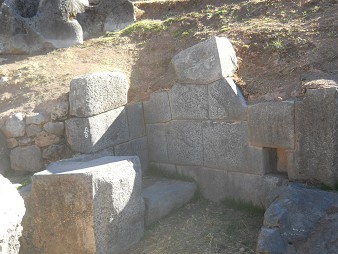 Cusco Sacsayhuam�n 10, Chaosbereich, Mauerecke